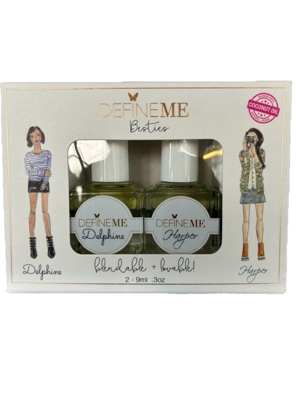 DefineMe Besties Blendable set Delphine & Harper .3 oz Define Me